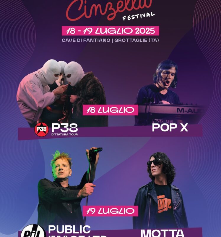 Cinzella Festival: i protagonisti dell’edizione 2025