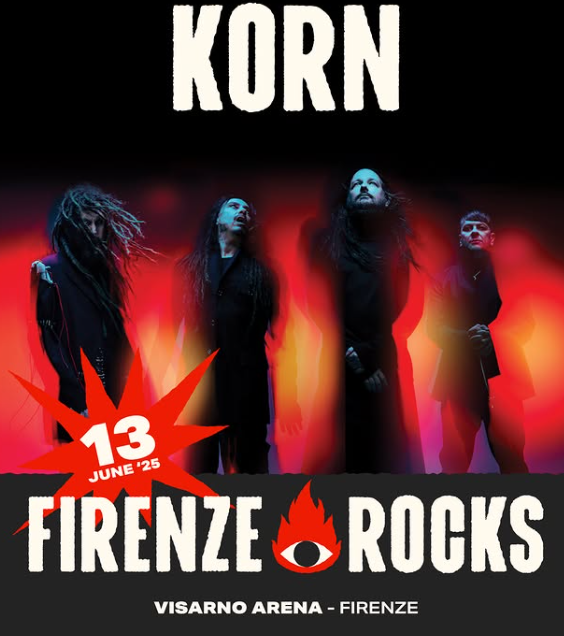 Korn: annunciata data al Firenze Rocks come headliner