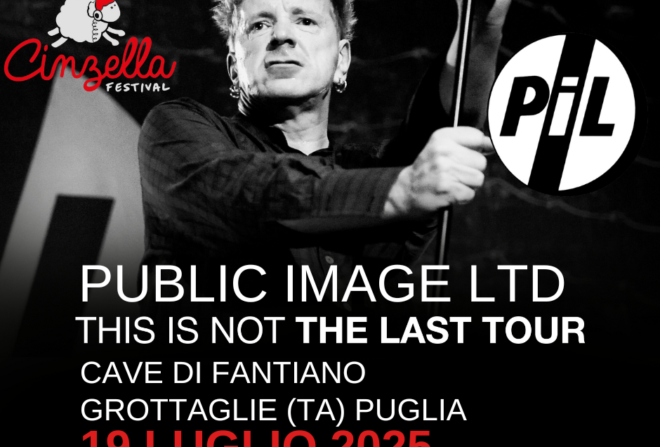 Cinzella Festival: annunciati i PiL